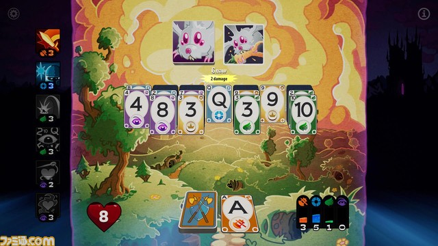 Epic Gamesストア、『Solitairica』を12月31日1時まで無料配布。『ソリティア』とRPGを融合させた中毒性の高いカードゲーム