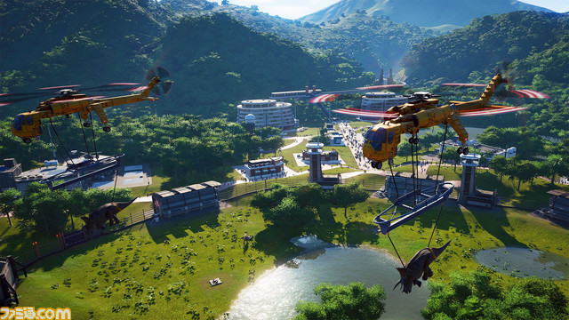 『ジュラシック・ワールド・エボリューション』Epic Gamesストアで1月8日1時まで無料配布。うれしいお年玉は日本語対応の恐竜テーマパーク経営シミュレーション！