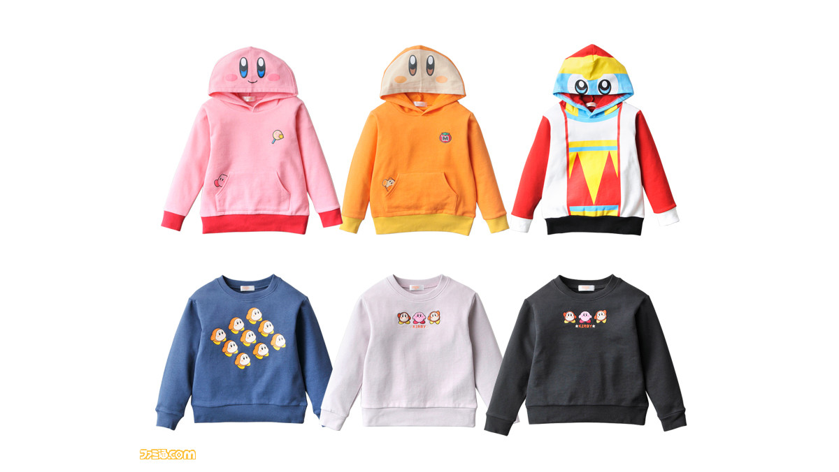 星のカービィ 1月発売のグッズ情報が公開 キッズ裏毛トレーナーやクッションなど全10種が登場 ファミ通 Com