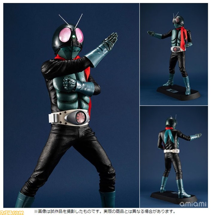 仮面ライダー旧1号 40cmスケールで立体化 ライト サウンドギミックが搭載され Bgm レッツゴー ライダーキック を収録 ゲーム エンタメ最新情報のファミ通 Com