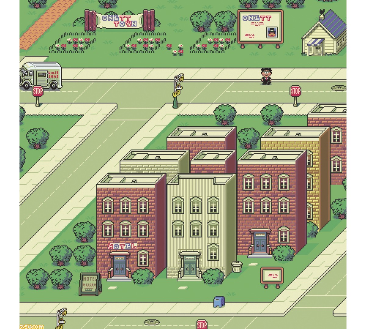 Mother2 に登場するホテルをイメージしたキーリングとステッカーが1月下旬に発売 6つの町の思い出も募集中 ファミ通 Com Mother2 に登場するホテルをイメージしたキーリングとステッカーが1月下旬に発売 6つの町の思い出も募集中 ファミ通 Com