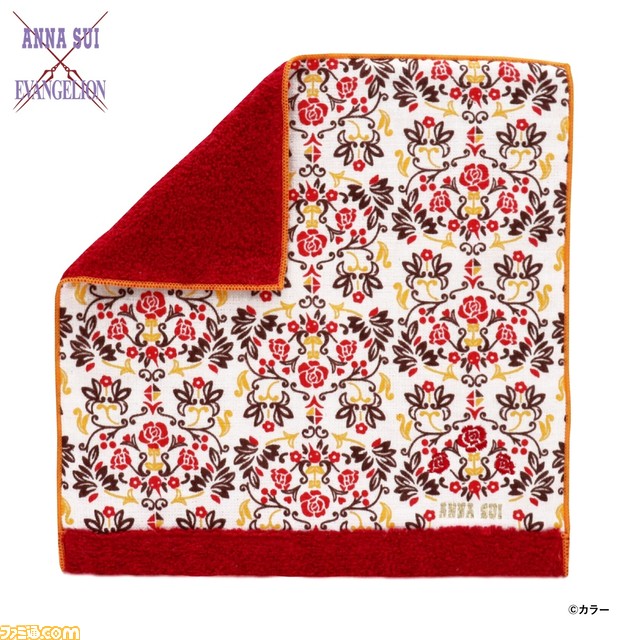 『エヴァンゲリオン』とファッションブランド“ANNA SUI”がコラボ！ 蝶と薔薇をデザインに取り入れたバッグやTシャツなど全12アイテム。眼帯アスカはネコポーチに