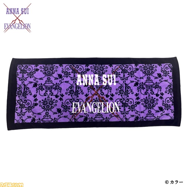 『エヴァンゲリオン』とファッションブランド“ANNA SUI”がコラボ！ 蝶と薔薇をデザインに取り入れたバッグやTシャツなど全12アイテム。眼帯アスカはネコポーチに