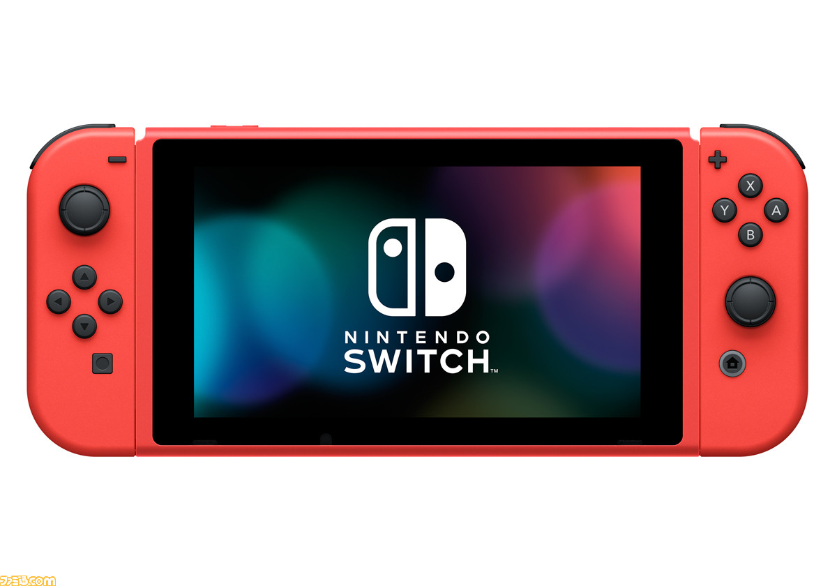任天堂スイッチ本体 Nintendo Switch マリオ レッドブルー セット