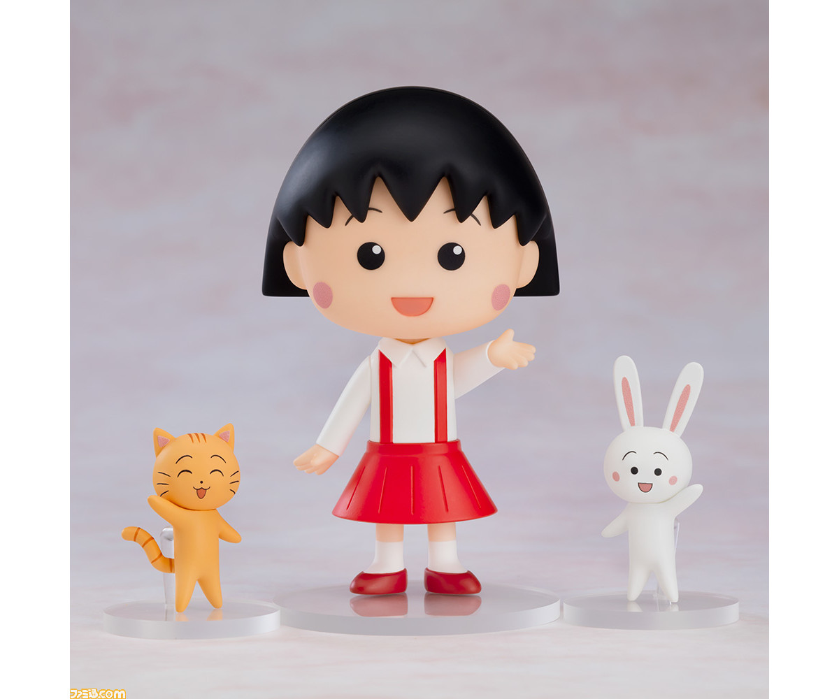 ちびまる子ちゃん がついにねんどろいどになって登場 うう ん いけずぅ や 後半へ続く のプレートがオプションパーツとして付属 ファミ通 Com