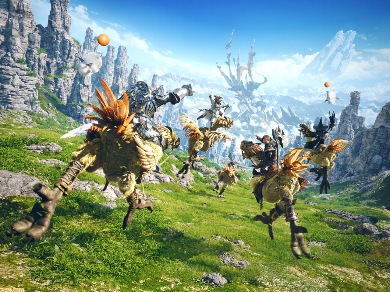 FF14』と麻雀マンガ『咲-Saki-』のコラボ作品が1月22日から基本