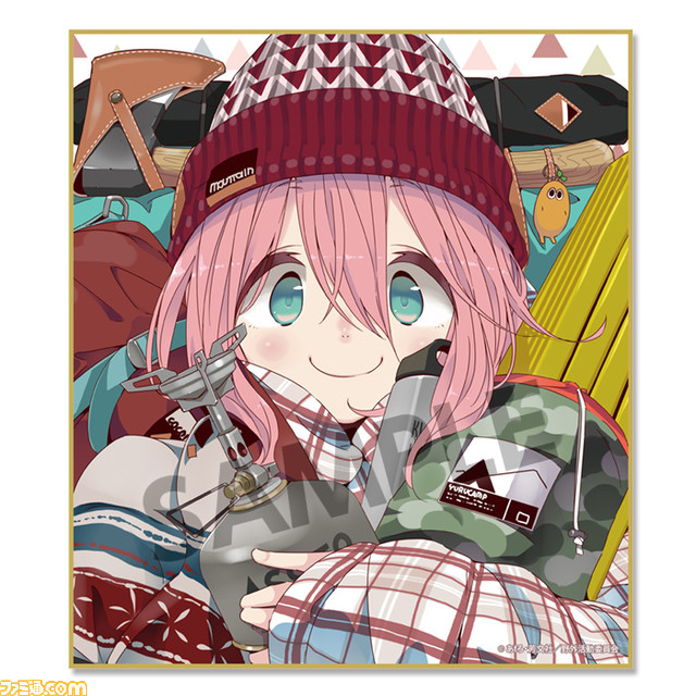 『ゆるキャン△』ミニ色紙、B2タペストリー、パスケースなどグッズ商品が予約受付中。ホットサンドメーカーの再販予約も