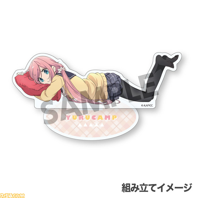 『ゆるキャン△』ミニ色紙、B2タペストリー、パスケースなどグッズ商品が予約受付中。ホットサンドメーカーの再販予約も