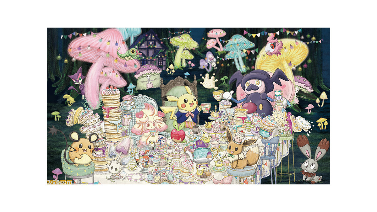 ポケモン ルミナスメイズの森 でティータイムを楽しむポケモンたちのグッズが ポケモンセンターに登場 ゲーム エンタメ最新情報のファミ通 Com