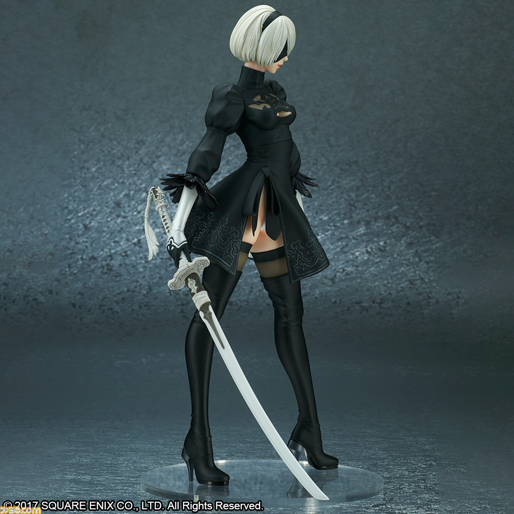 ニーア オートマタ』9Sのフィギュアが発売決定。DX版には素顔やポッド