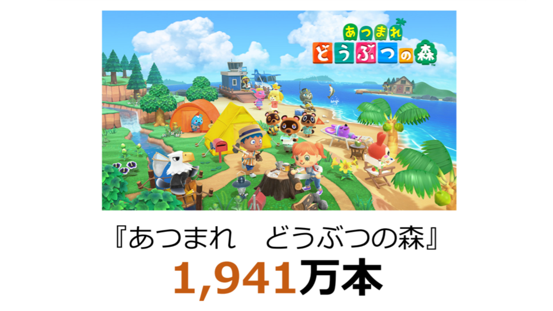 Switchの累計販売台数が7987万台となり3dsを超える あつ森 売上本数は1941万本に 任天堂決算 ファミ通 Com Switchの累計販売台数が7987万台となり3dsを超える あつ森 売上本数は1941万本に 任天堂決算 ファミ通 Com