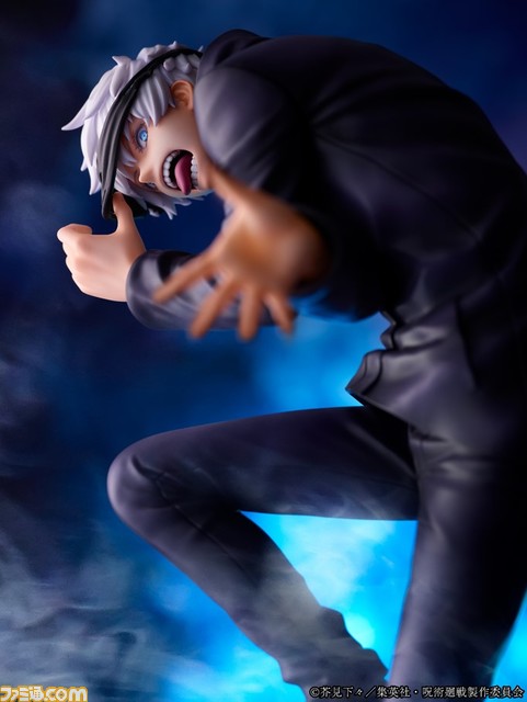 『呪術廻戦』五条悟1/7スケールフィギュアの予約受付がスタート。目隠しの奥に光る瞳と表情が妖しげな魅力を醸し出す