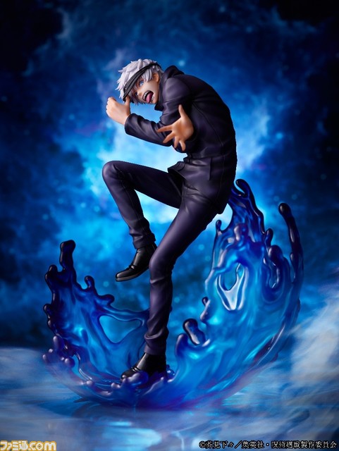 『呪術廻戦』五条悟1/7スケールフィギュアの予約受付がスタート。目隠しの奥に光る瞳と表情が妖しげな魅力を醸し出す