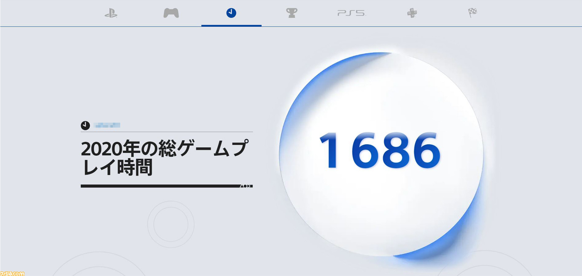 年もっとも遊んだps4タイトルは あなたのplaystation が公開 遊んだゲームの本数や時間 獲得トロフィー数などがわかる ゲーム エンタメ最新情報のファミ通 Com