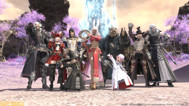 『FF14』が東京メトロ 銀座線・丸ノ内線の車内広告をジャック! 『暁月のフィナーレ』発表記念