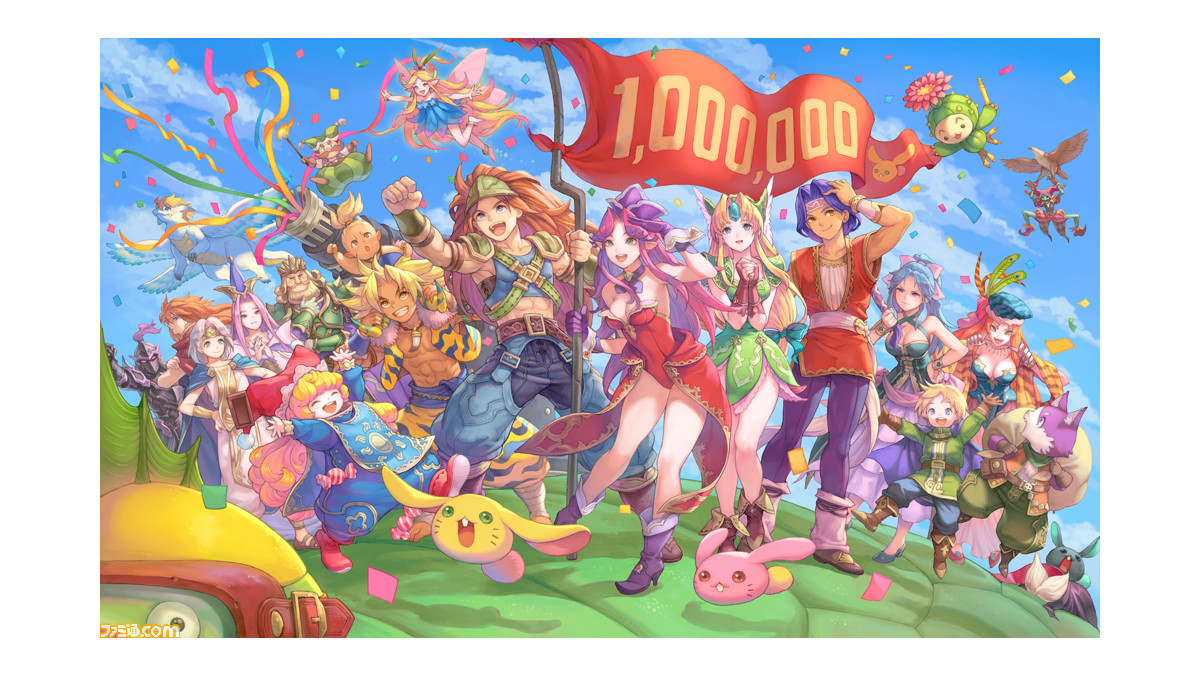 聖剣伝説3 トライアルズ オブ マナ』の世界累計出荷・DL販売本数が100