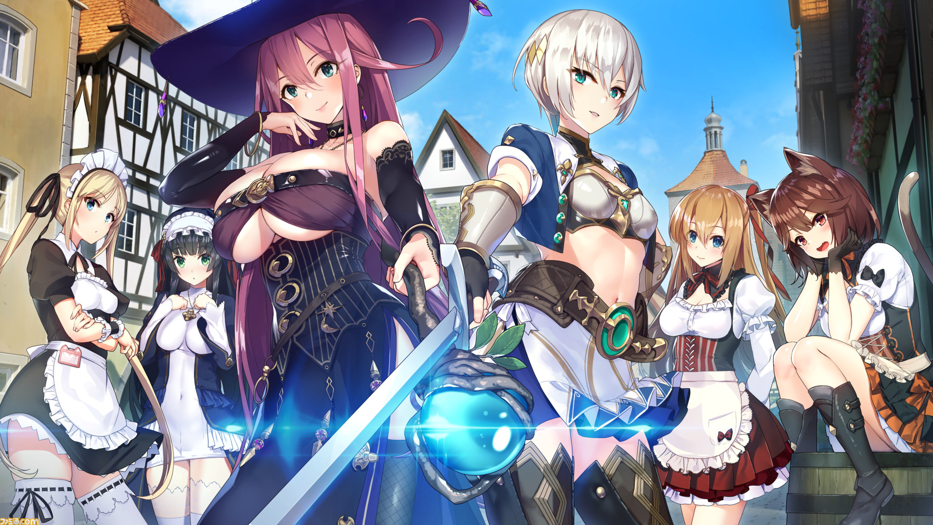 ちょっぴりエッチな恋愛アドベンチャー 異世界酒場のセクステット Vol 2 Steam版が本日2月19日配信 Offで購入できるセールも開催 ファミ通 Com