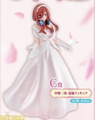 一番くじ 五等分の花嫁∬-BrideStyle-』が3月27日より発売。中野五姉妹 