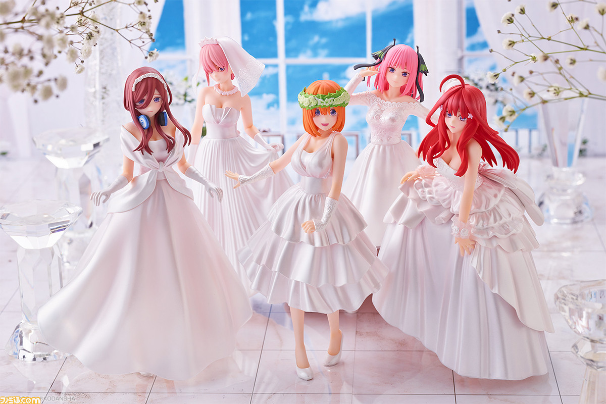 一番くじ 五等分の花嫁∬-BrideStyle-』が3月27日より発売。中野五姉妹
