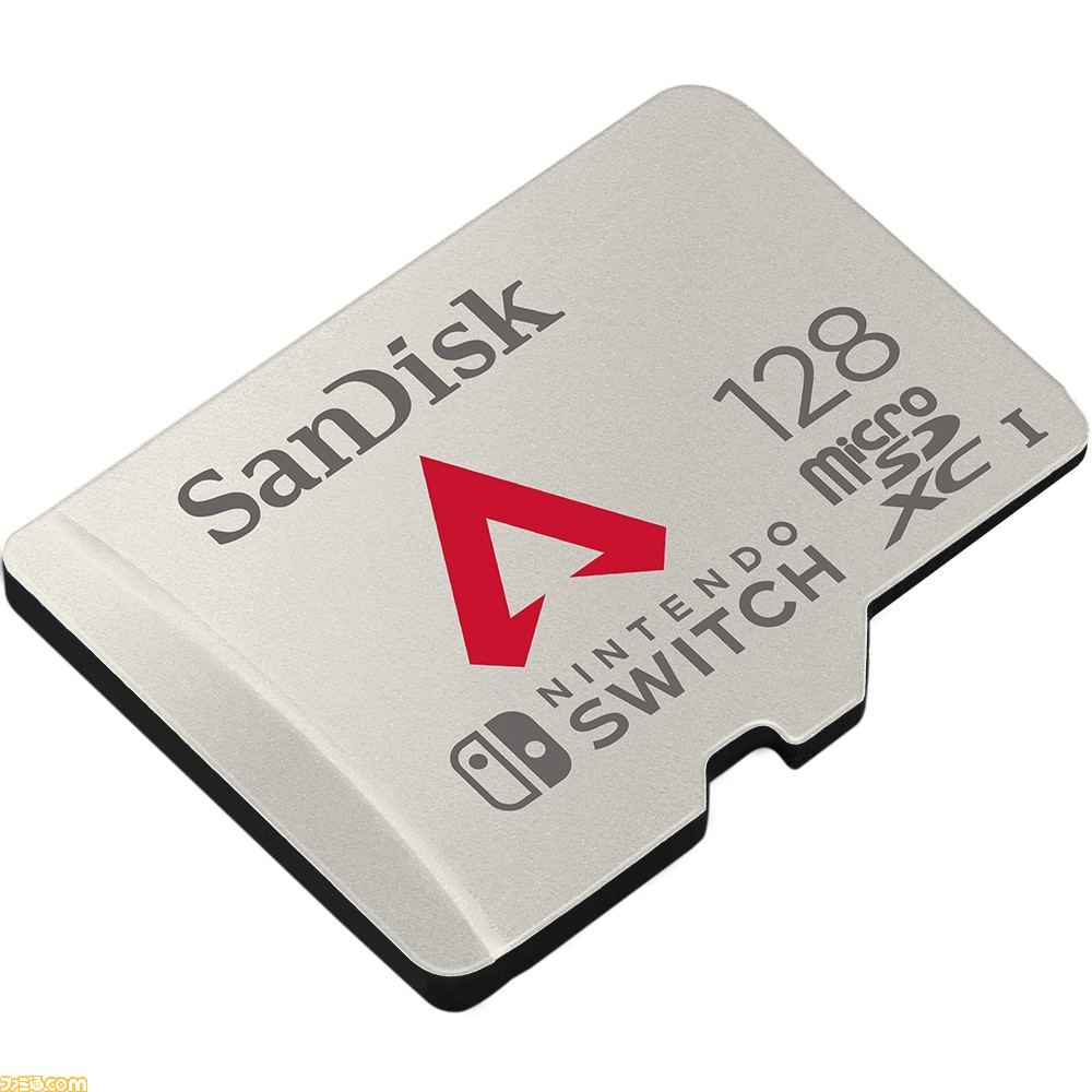 Switch版 Apex Legends をプレイするなら購入しておきたい Apex のロゴマークがプリントされたサンディスクの128gb Microsdカードが発売中 ファミ通 Com