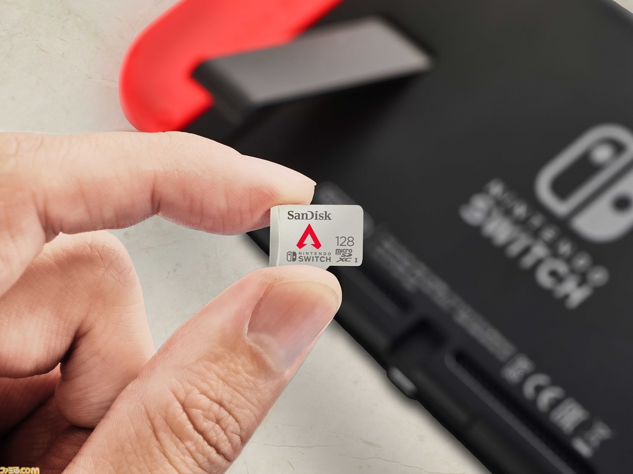 Switch版 Apex Legends をプレイするなら購入しておきたい Apex のロゴマークがプリントされたサンディスクの128gb Microsdカードが発売中 ゲーム エンタメ最新情報のファミ通 Com