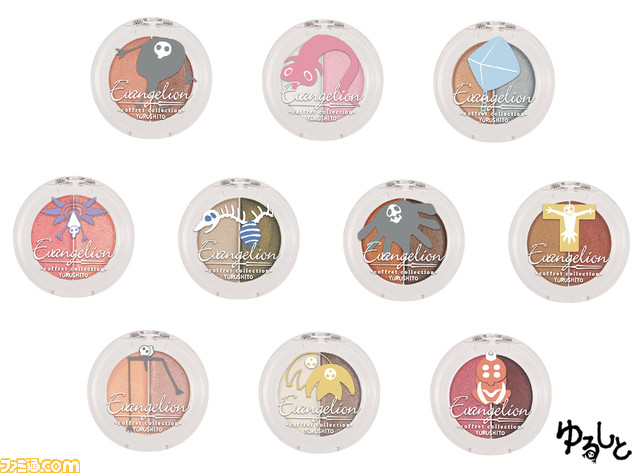 『エヴァンゲリオン』一番コフレが本日3/13発売。アスカ、レイ、マリのメイクパレットなど全6等級、D賞はA.T.フィールド全開でお肌を守るルースパウダー