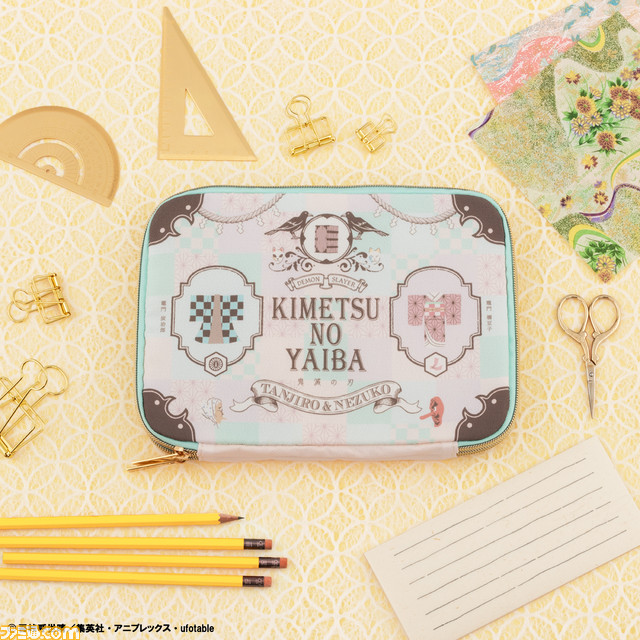 『鬼滅の刃』のペンやハサミ、ノートが当たる“一番文具”が本日3/13発売。禰豆子の竹筒（ペンポーチ）がもらえるラストワン賞に要注目！