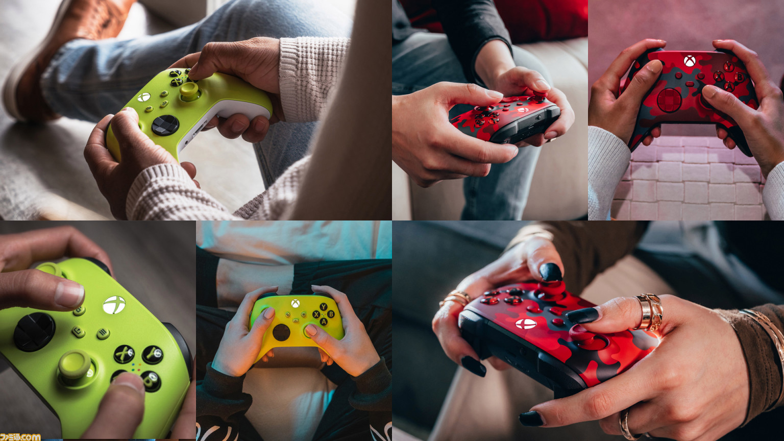 新たなXbox ワイヤレス コントローラー“Electric Volt”と