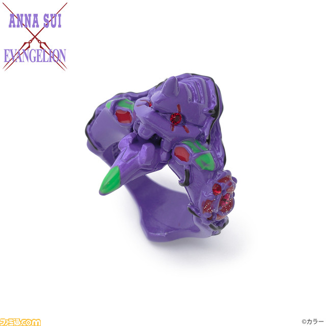 『エヴァンゲリオン』と『ANNA SUI』のコラボ第2弾アクセサリーが予約開始。初号機が蝶に、ロンギヌスの槍がピアスやイヤリングに