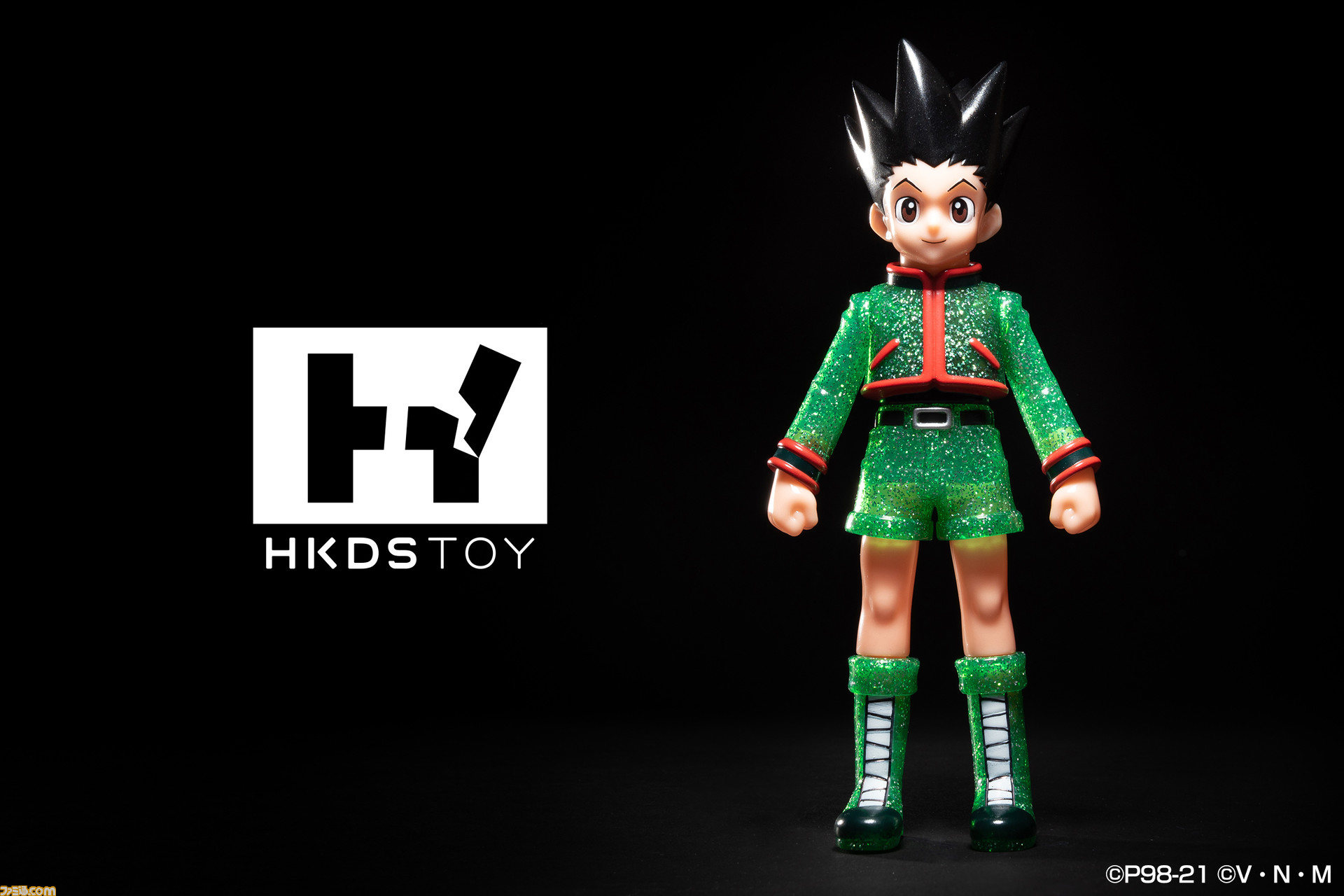 Hunter Hunter ゴンのソフビ ゴン フリークス グリーンラメver が数量限定で予約受付開始 ファミ通 Com Hunter Hunter ゴンのソフビ ゴン フリークス グリーンラメver が数量限定で予約受付開始 ファミ通 Com
