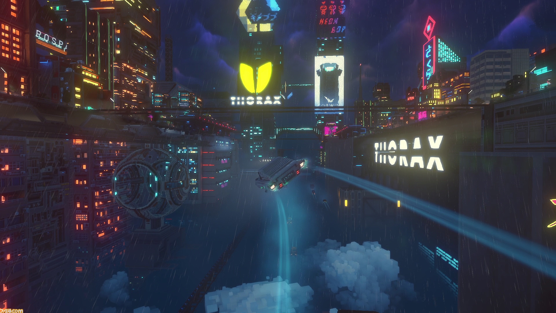 サイバーパンク運び屋アドベンチャー Cloudpunk に 大規模dlc City Of Ghosts が発表 ゲーム エンタメ最新情報のファミ通 Com