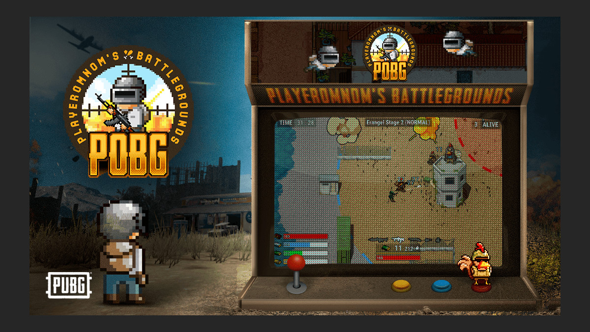 Pubg 1990年代をイメージした記念モード Pobg がオープン 懐かしい雰囲気のドットトップビューシューティング エイプリルフール ファミ通 Com Pubg 1990年代をイメージした記念モード Pobg がオープン 懐かしい雰囲気のドットトップビューシューティング エイプリルフール ファミ通 Com