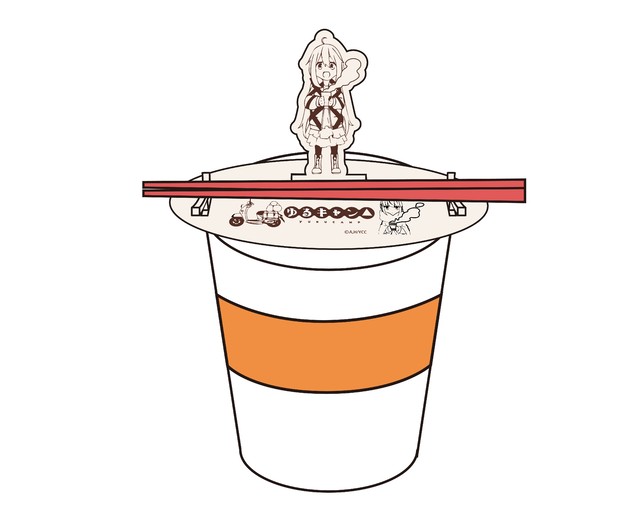 『ゆるキャン△』キャンプに役立つグッズが登場。カップ麺ストッパー、除菌パッド、アルミストローなどの予約を受付中