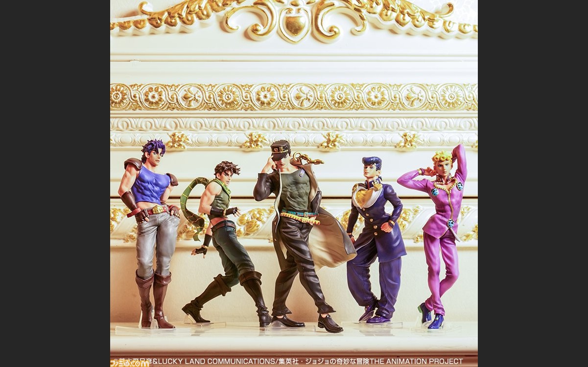 一番くじ ジョジョの奇妙な冒険 Jojo S Assemble が本日4 10発売 ジョナサン ジョセフ 承太郎 仗助 ジョルノのフィギュアにズキュウウウン ファミ通 Com 一番くじ ジョジョの奇妙な冒険 Jojo S Assemble が本日4 10発売 ジョナサン ジョセフ 承太郎 仗助 ジョルノのフィギュアにズキュウウウン ファミ通 Com