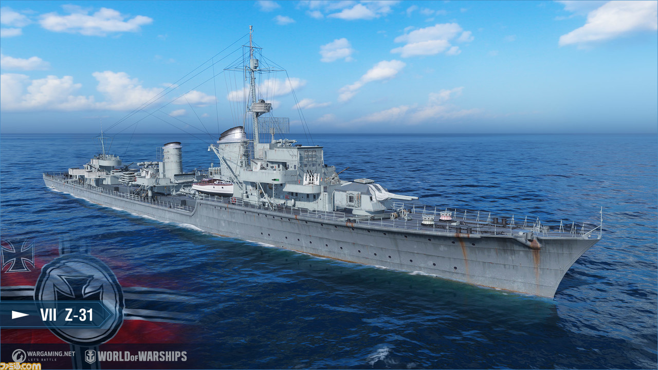 World Of Warships Ver 0 10 3アップデートを実施 ドイツ駆逐艦の早期アクセスでz 31などが登場し ハンブルグ造船所でzf 6を建造可能に イタリア戦艦は本格実装 ゲーム エンタメ最新情報のファミ通 Com