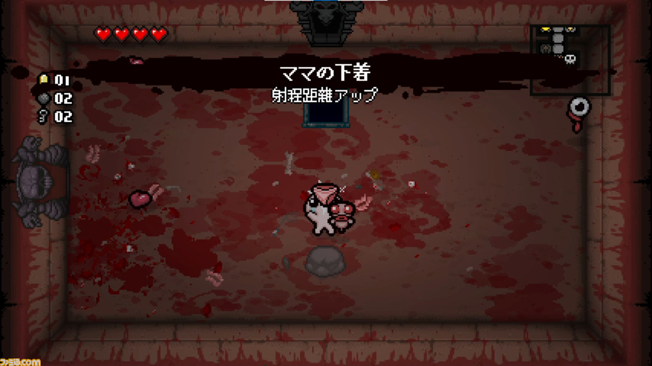 The Binding Of Isaac Rebirth じつの母に命を狙われるようになった子どもの脱出劇 とっておきインディー ファミ通 Com