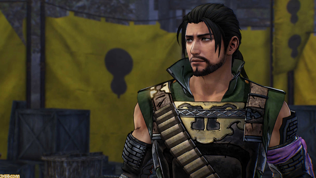 戦国無双3 武将のアクリル根付ストラップ(雑賀孫市)