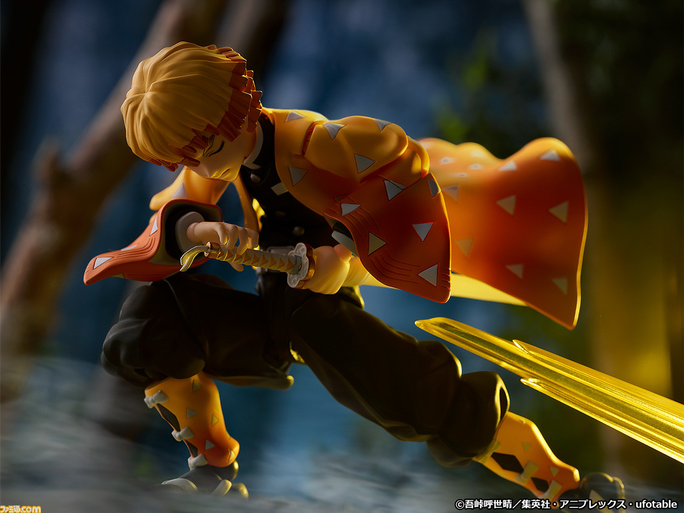 figma 鬼滅の刃　炭治郎&善逸セット 鬼滅の刃』最終決戦をイメージした痣発現後の炭治郎がフィギュア