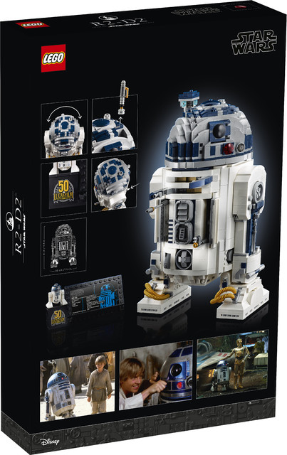『レゴ スターウォーズ』ルーカスフィルム創立50周年を記念した“R2-D2”が登場。頭の中にライトセーバーの柄が隠れるなどギミック満載