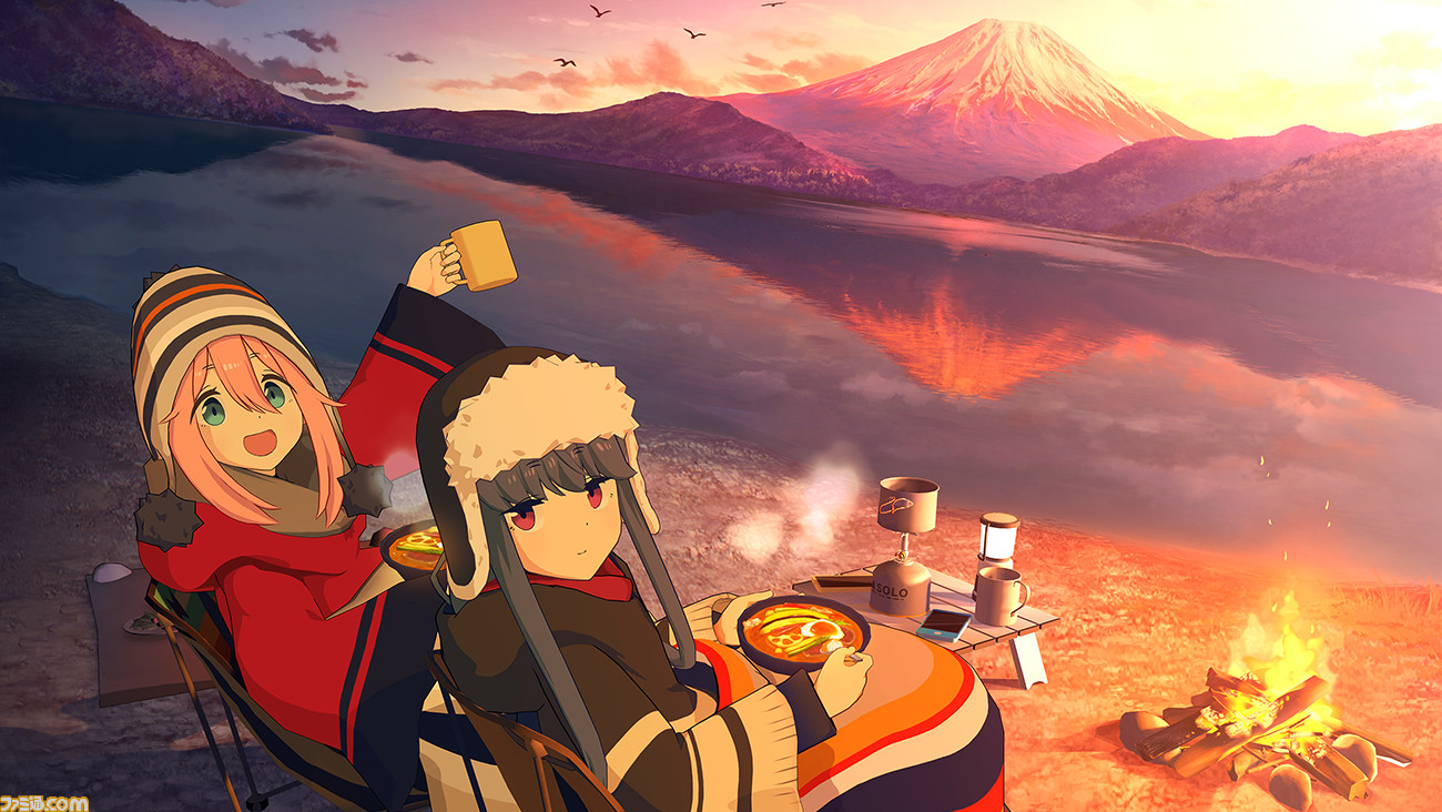 ゆるキャン謎解きゲーム未使用冊子とリンなでしこルート解く為の写真、解答『解説』 ゆるキャン△』バーチャルキャンプ本栖湖編本日配信開始