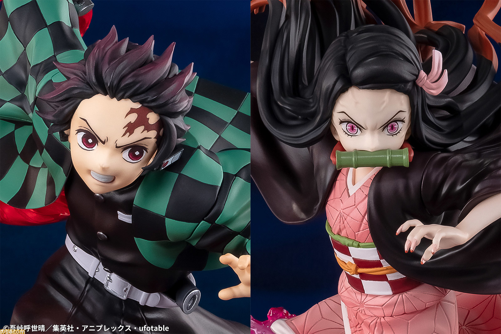鬼滅の刃』炭治郎＆禰豆子のフィギュアが10月・11月に登場。大迫力の