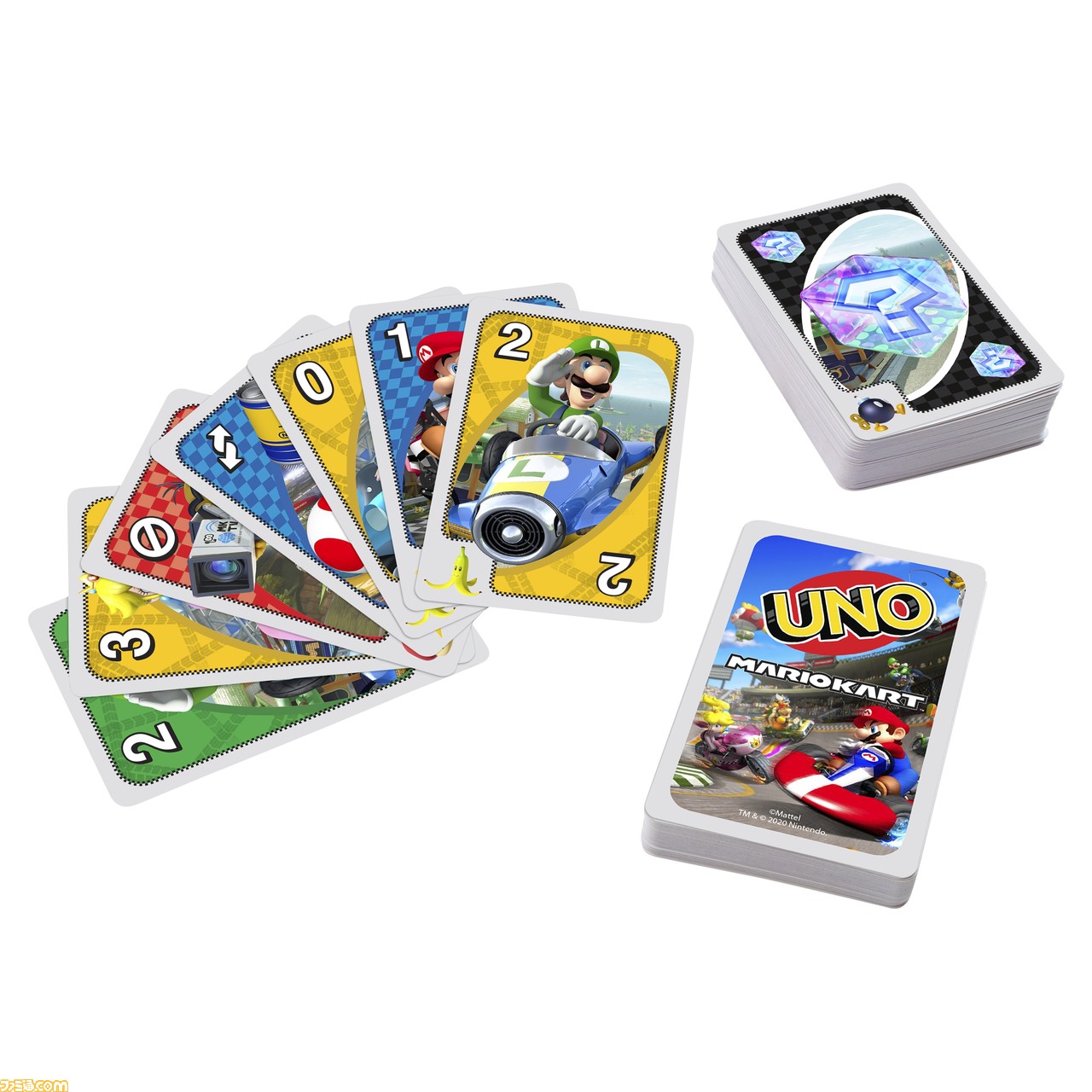 マリオカート と Uno が夢の共演 マリオやルイージ ピーチがデザインされた ウノ マリオカート が5月上旬発売 本作だけの特別ルールも ゲーム エンタメ最新情報のファミ通 Com マリオカート と Uno が夢の共演 マリオやルイージ ピーチがデザインされた ウノ マリオカート が5月上旬発売 本作だけの特別ルールも ゲーム エンタメ最新情報のファミ通 Com