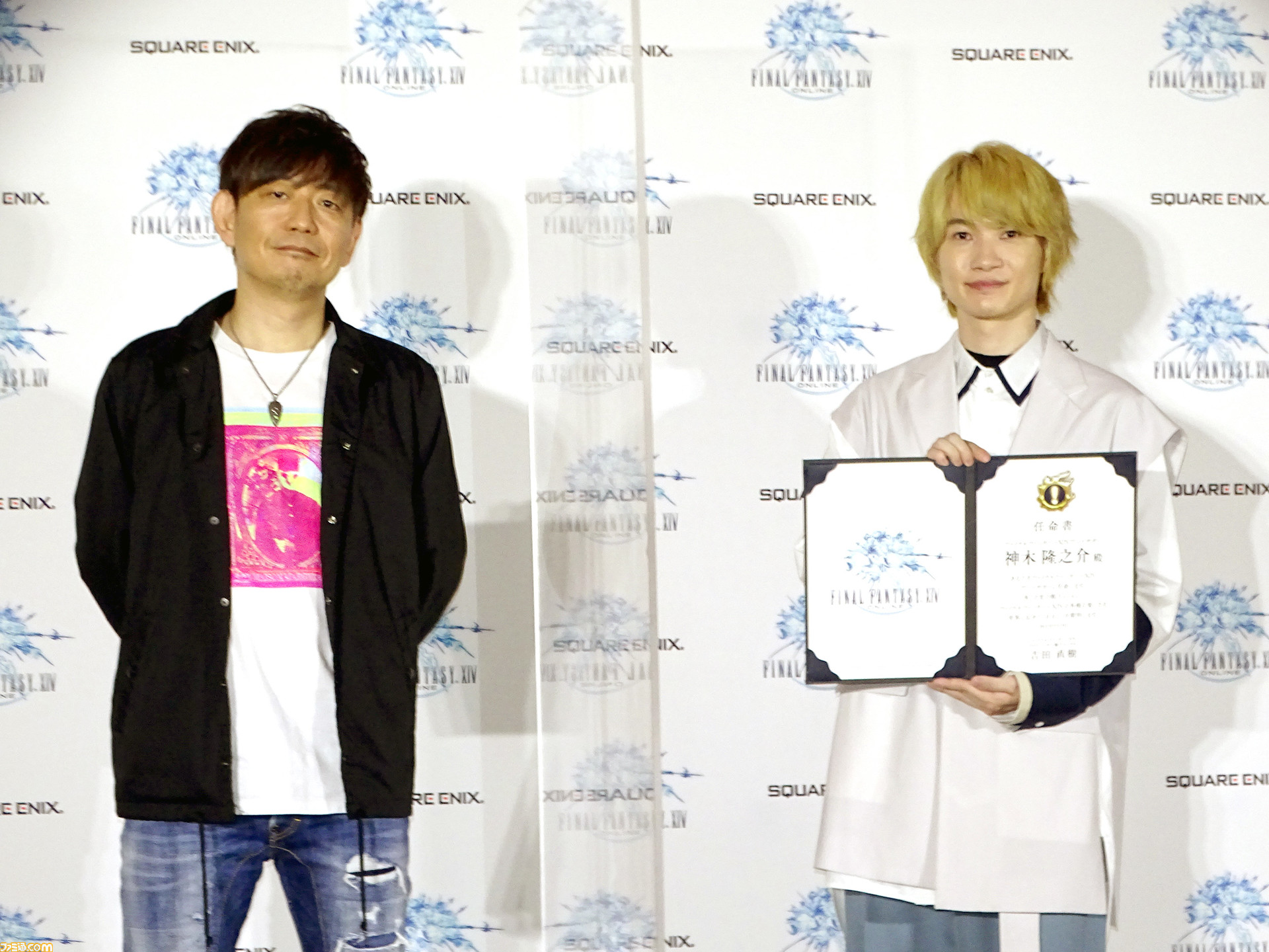 Ff14 神木隆之介 吉田直樹p D対談 神木さんのメインジョブはモンク 僕の中でゲームは つながり それが刺激になり やすらぎになる ファミ通 Com