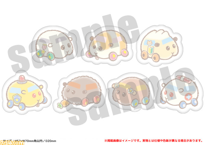 『PUI PUI モルカー』のオリジナルグッズ販売ショップが開催決定。クレヨンタッチでかわいくデザインされた“ポテト”たちがグッズ化