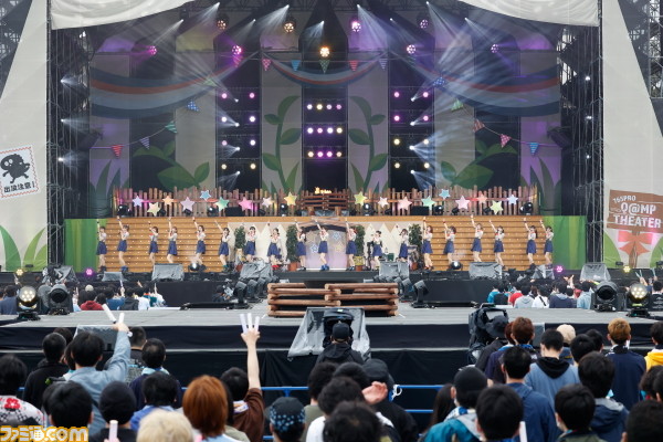 『アイマス ミリオンライブ!』7thライブ公演1日目リポート。1年越しに実現した初の野外単独公演でアツく燃え上がる