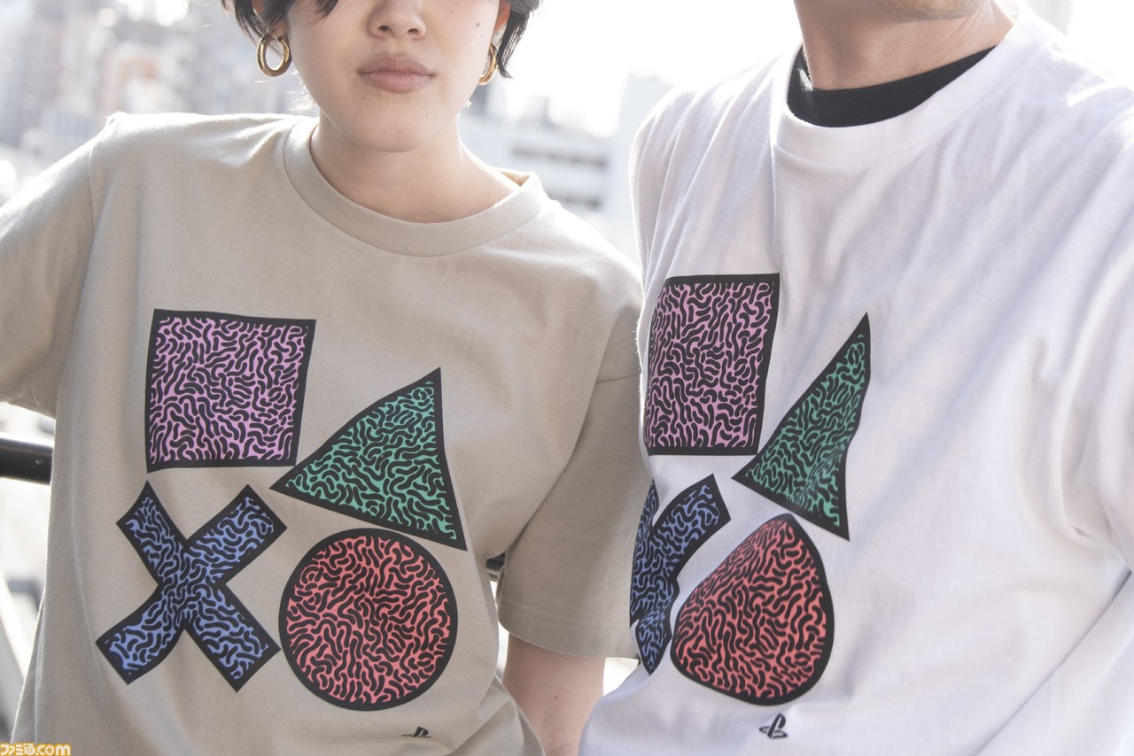 アートデザインプレイステーションTシャツが5月28日発売決定。90年代を