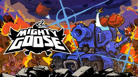 ガチョウとなって破壊の限りを尽くす2Dアクション『マイティ・グース』がSwitch、PS4、PS5、Xbox One、Steamにて配信開始