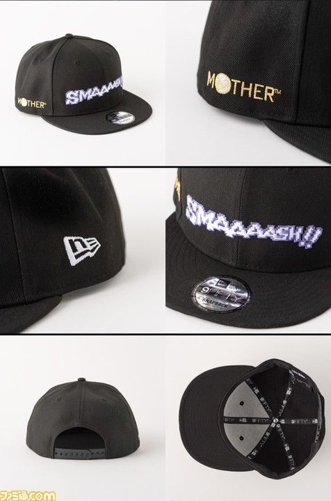Mother 帽子ブランド ニューエラ New Era がコラボ 主人公 ネスのベースボールキャップと Smaaaash の文字がデザインされた2種がラインアップ ファミ通 Com