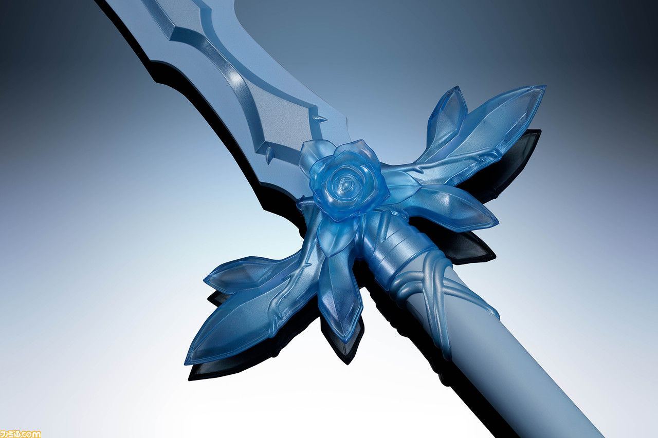 Sao アリシゼーション War Of Underworld ユージオの青薔薇の剣が約1 1サイズで立体化 魂ウェブ商店にて6月11日より予約受付開始 ファミ通 Com