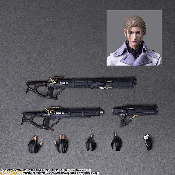 FF7 リメイク』ジェシー、ルーファウス神羅、レッドXIIIが可動
